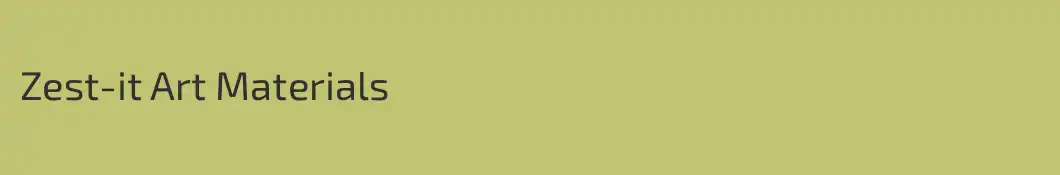 Zest-it Art Materials